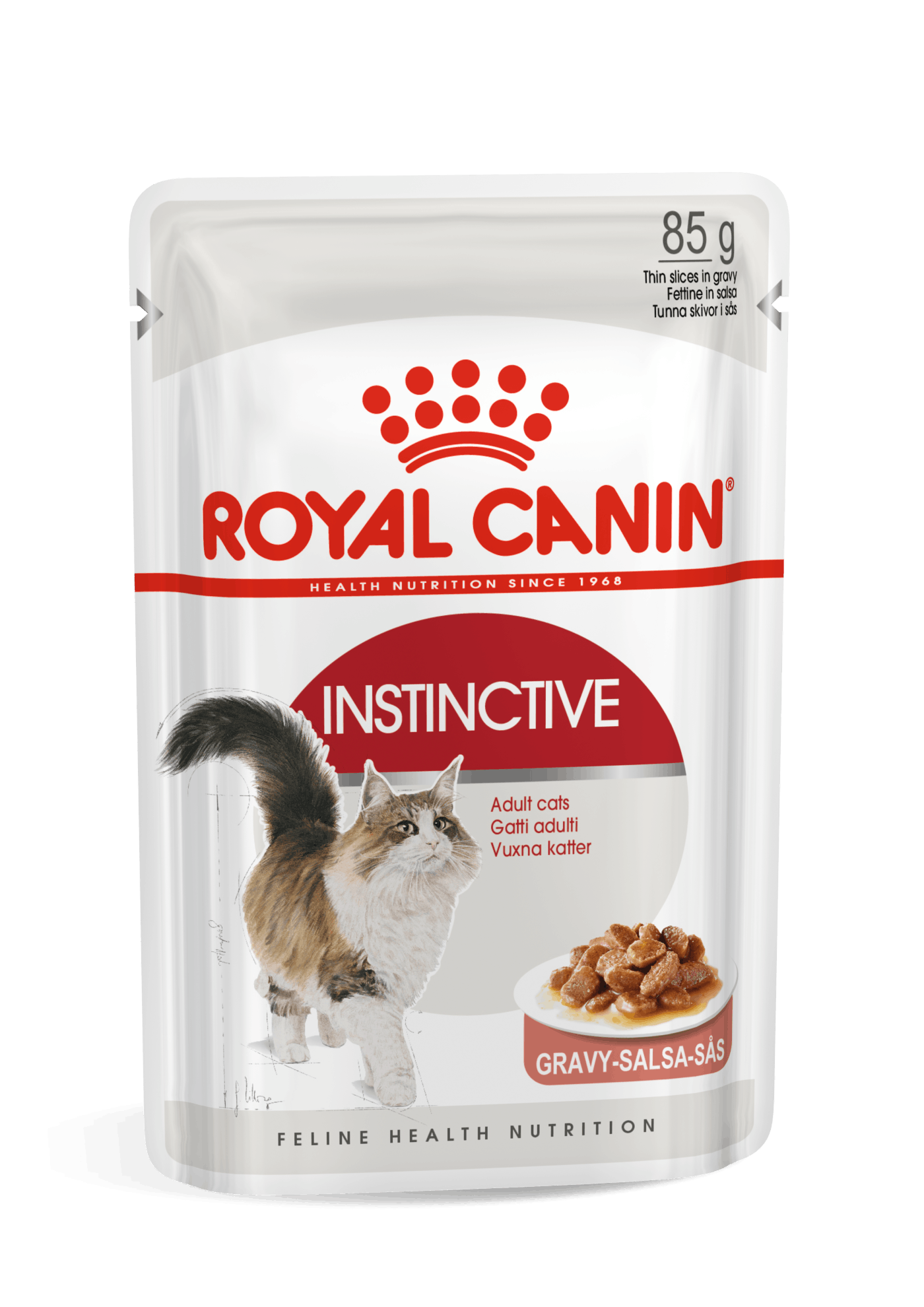Royal Canin Instinctive Gravy Vådfoder. 12x85g