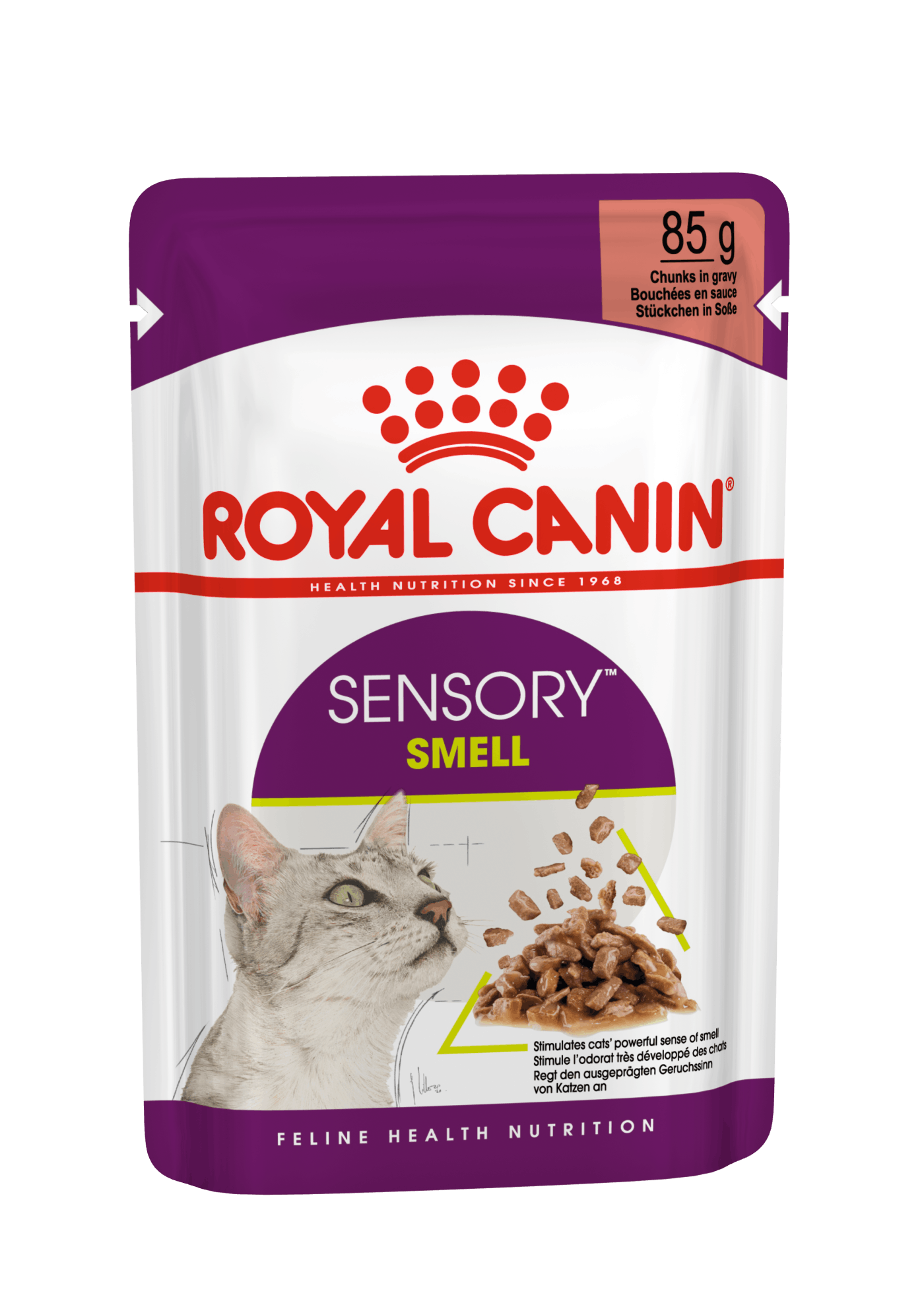 Royal Canin Sensory Aroma Gravy Vådfoder. 12x85g
