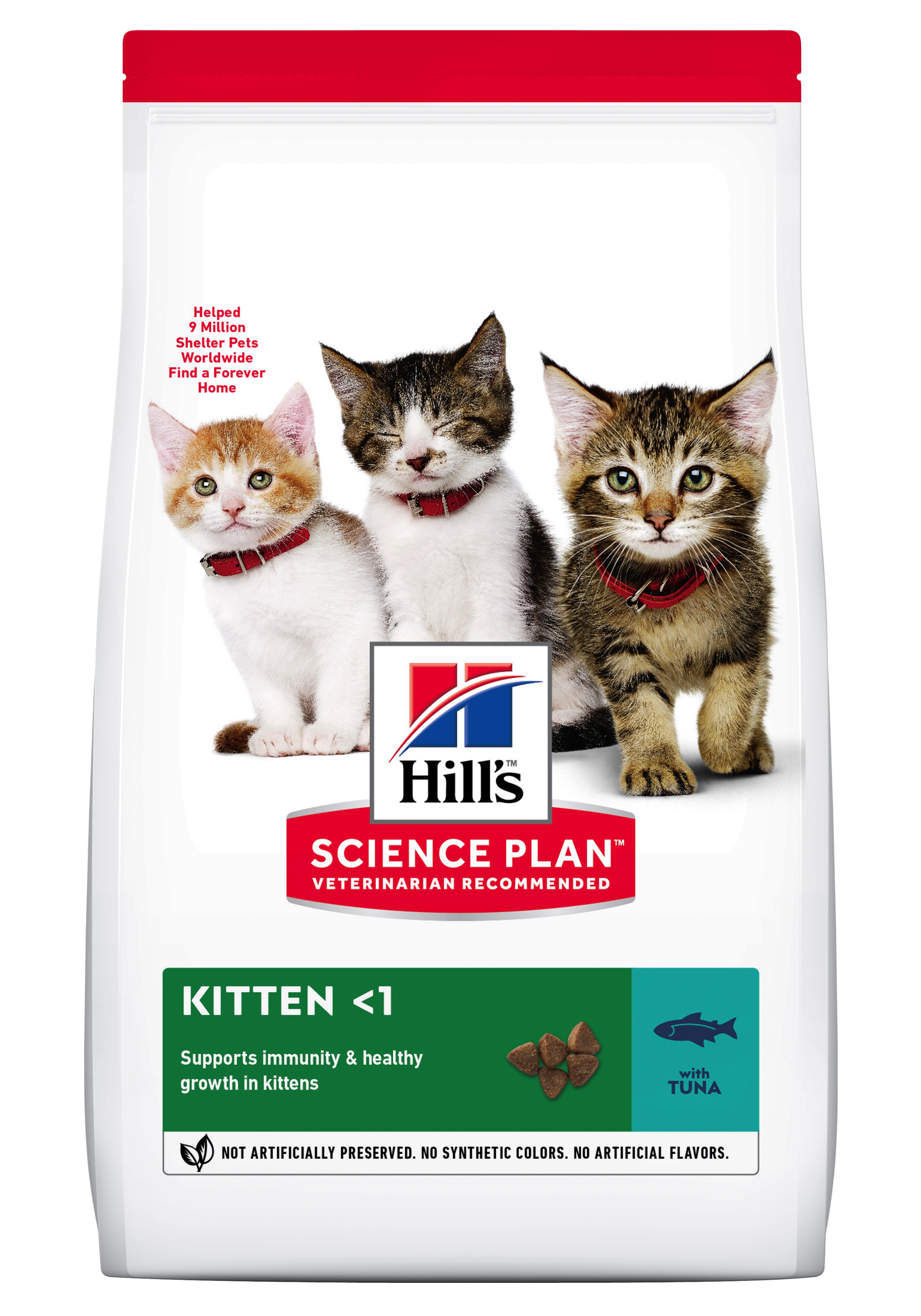 Hill's Science Plan Kat. Kitten with Tuna. Til killinger op til 1år.