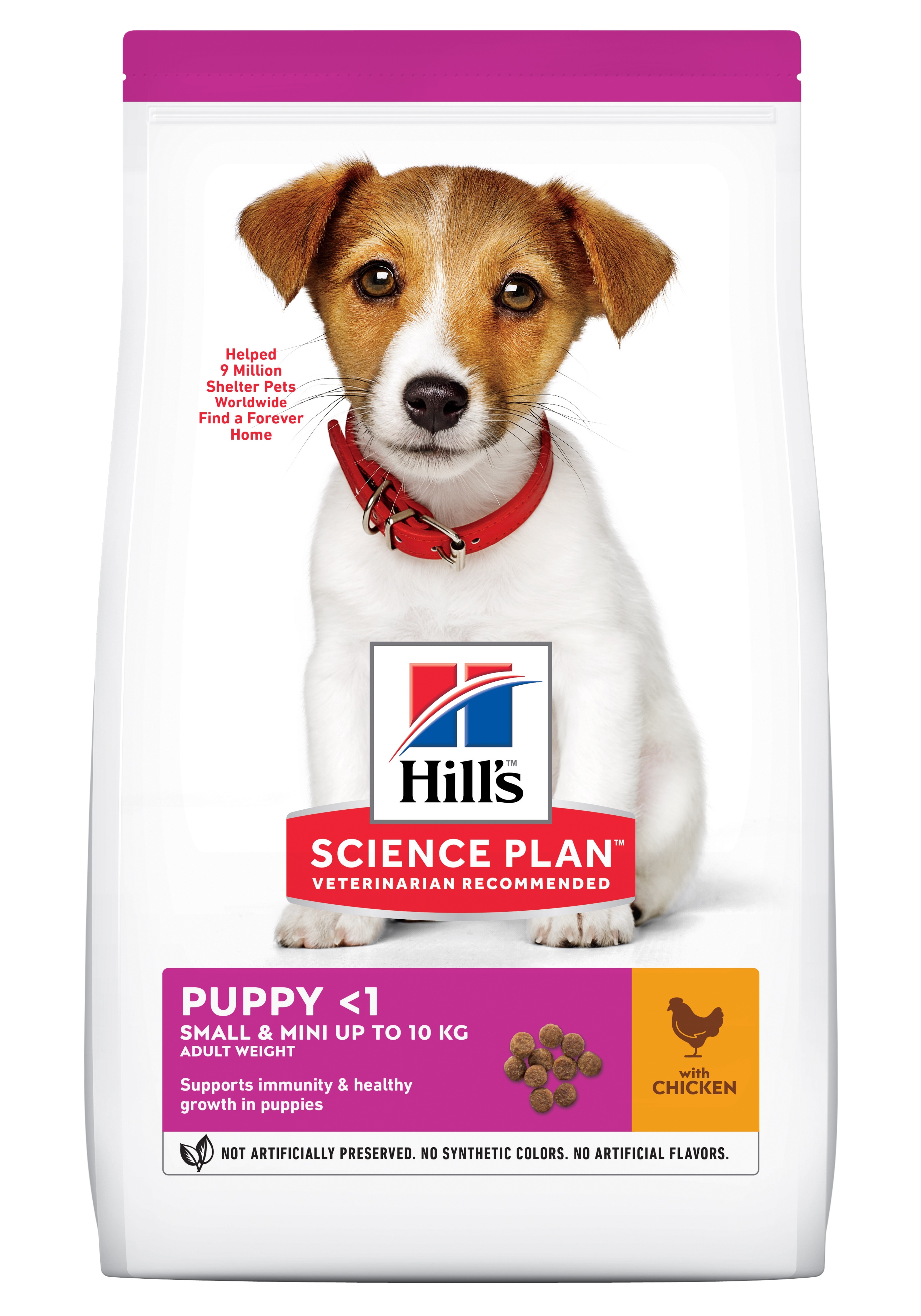 Hill's Science Plan Puppy Small&Mini Breed. Chicken.