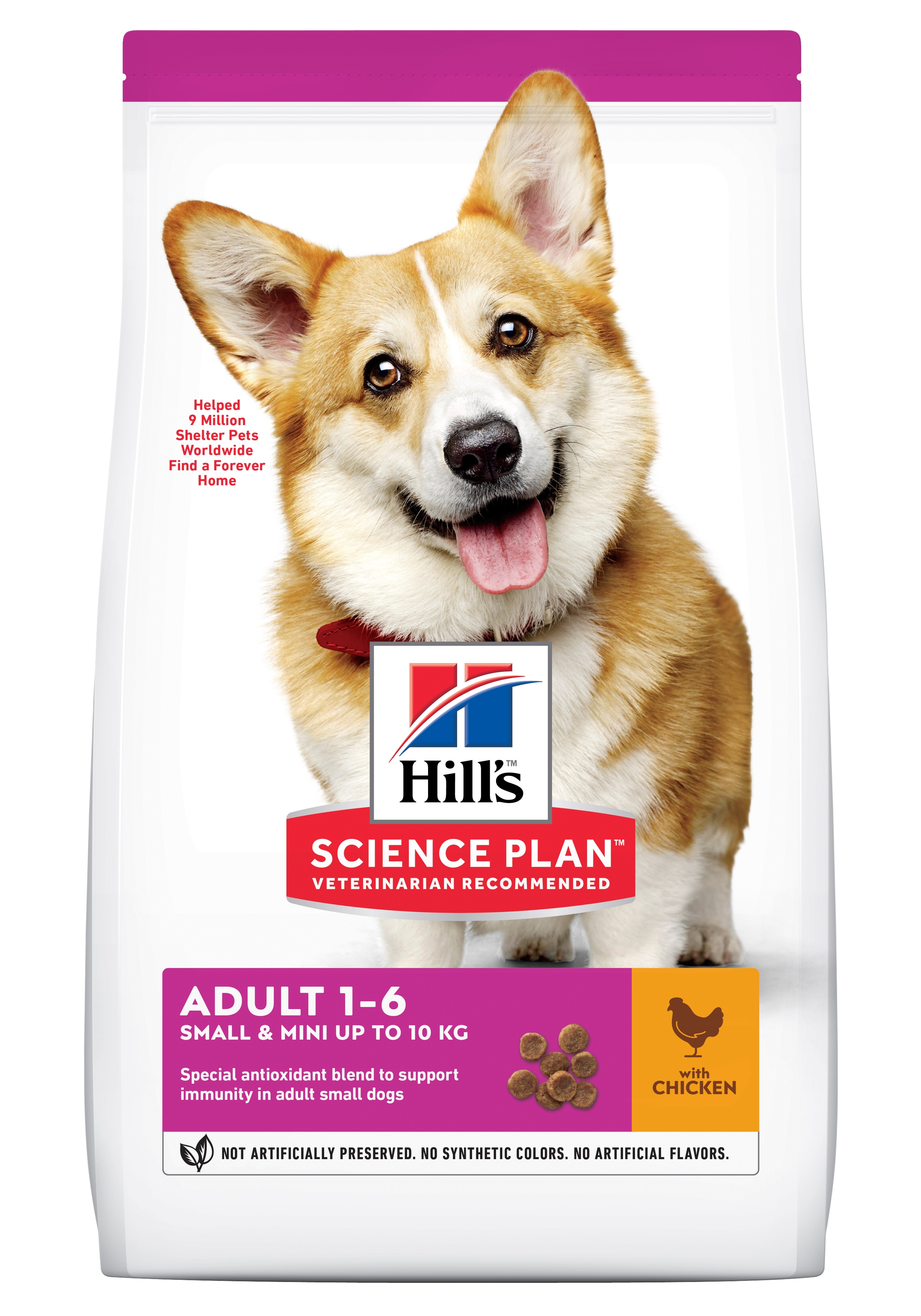 Hill's Science Plan Adult. Small&Mini Breed. Chicken.