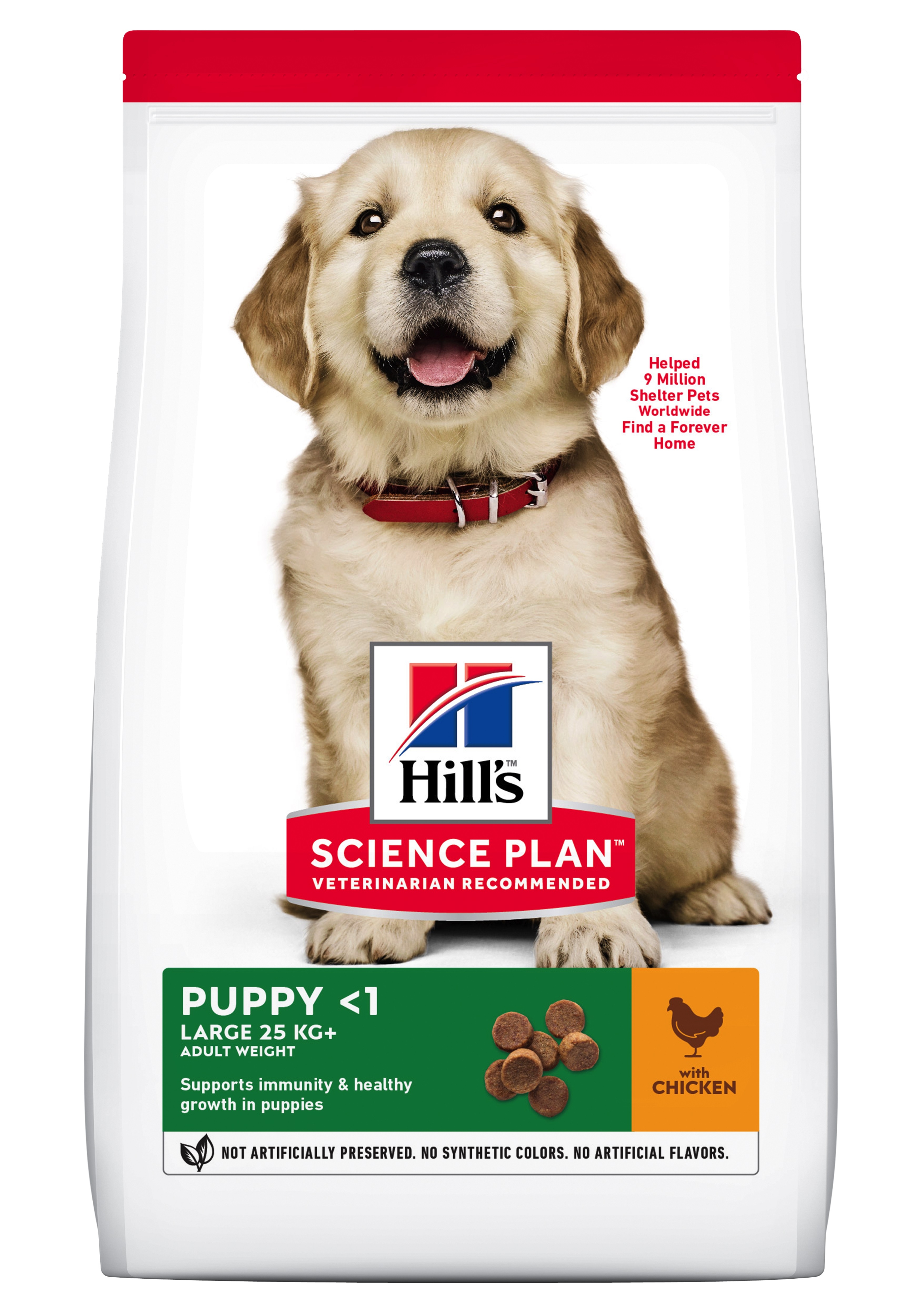 Hill's Science Plan Puppy Large Breed. Chicken. 12kg.