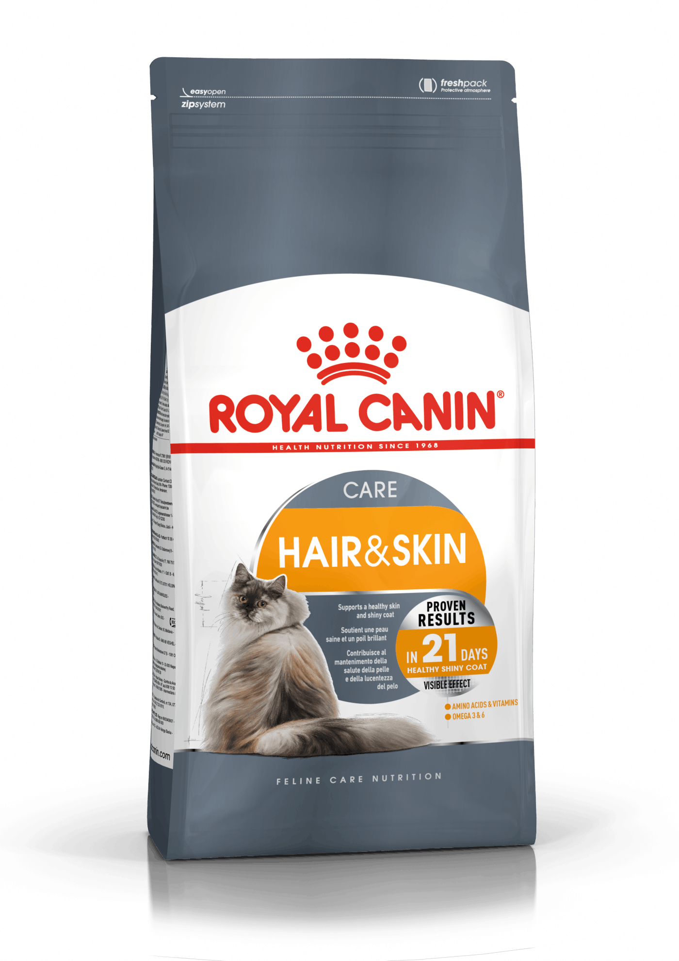 13: Royal Canin Hair & Skin Care. Pleje af kattens pels og hud