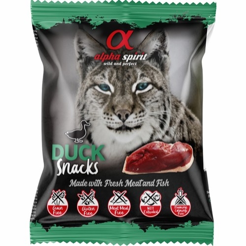 Billede af AlphaSpirit CAT bløde snack til katte. Indeholder IKKE korn. 50g.