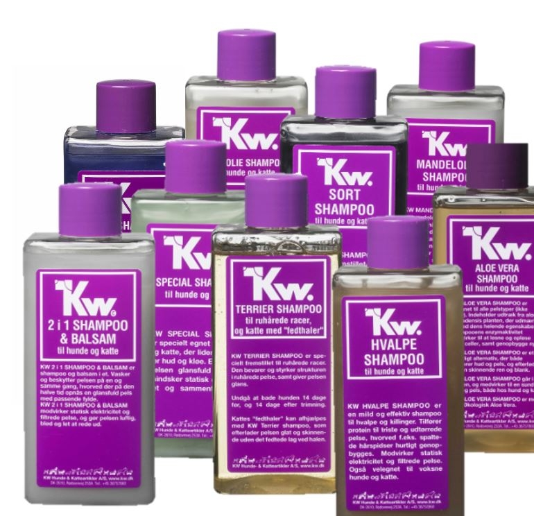 Billede af KW Shampoo. 200ml el. 500ml. Flere varianter.