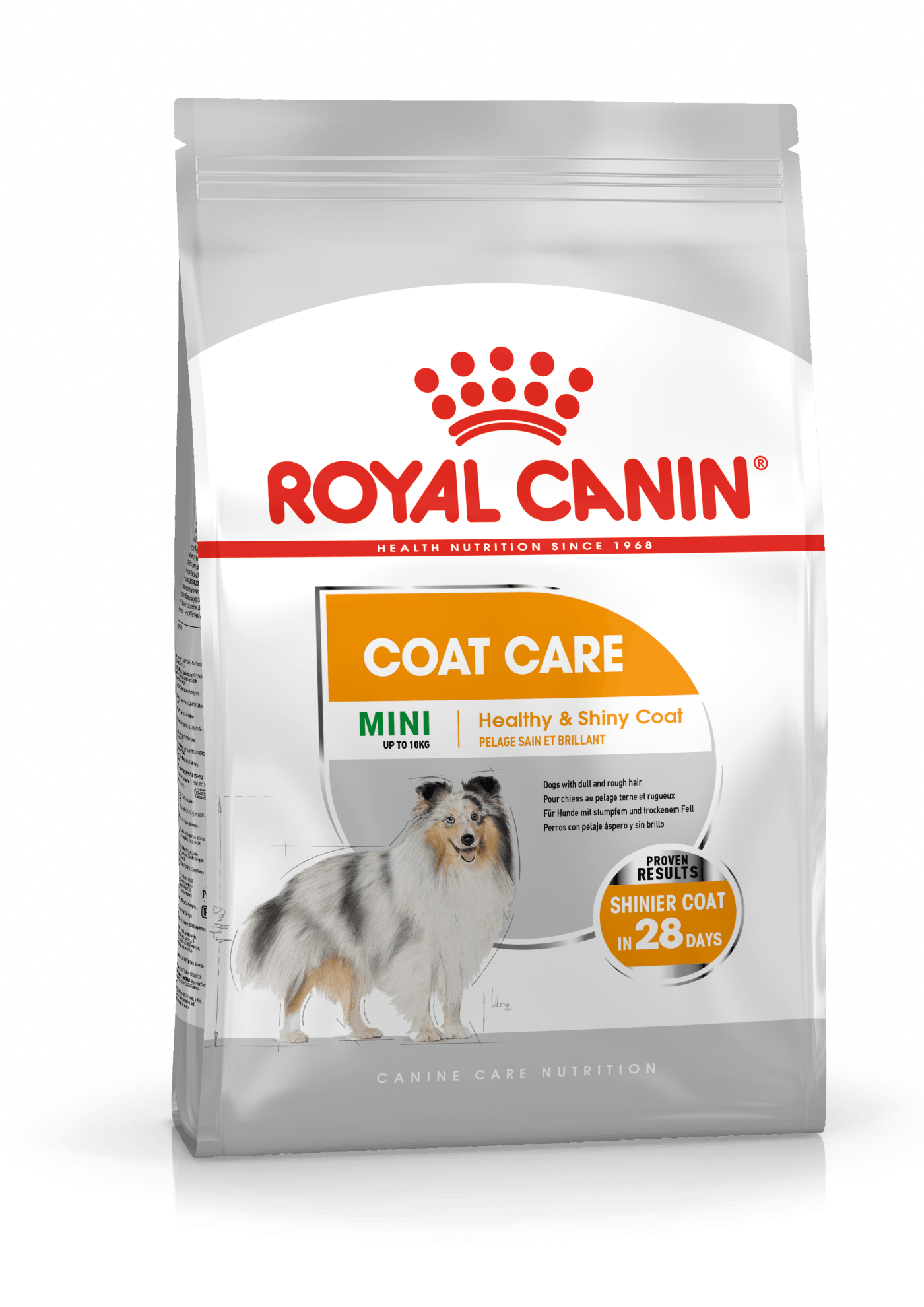 Royal Canin Mini Coat Care. Adult. Op til 10kg hund.