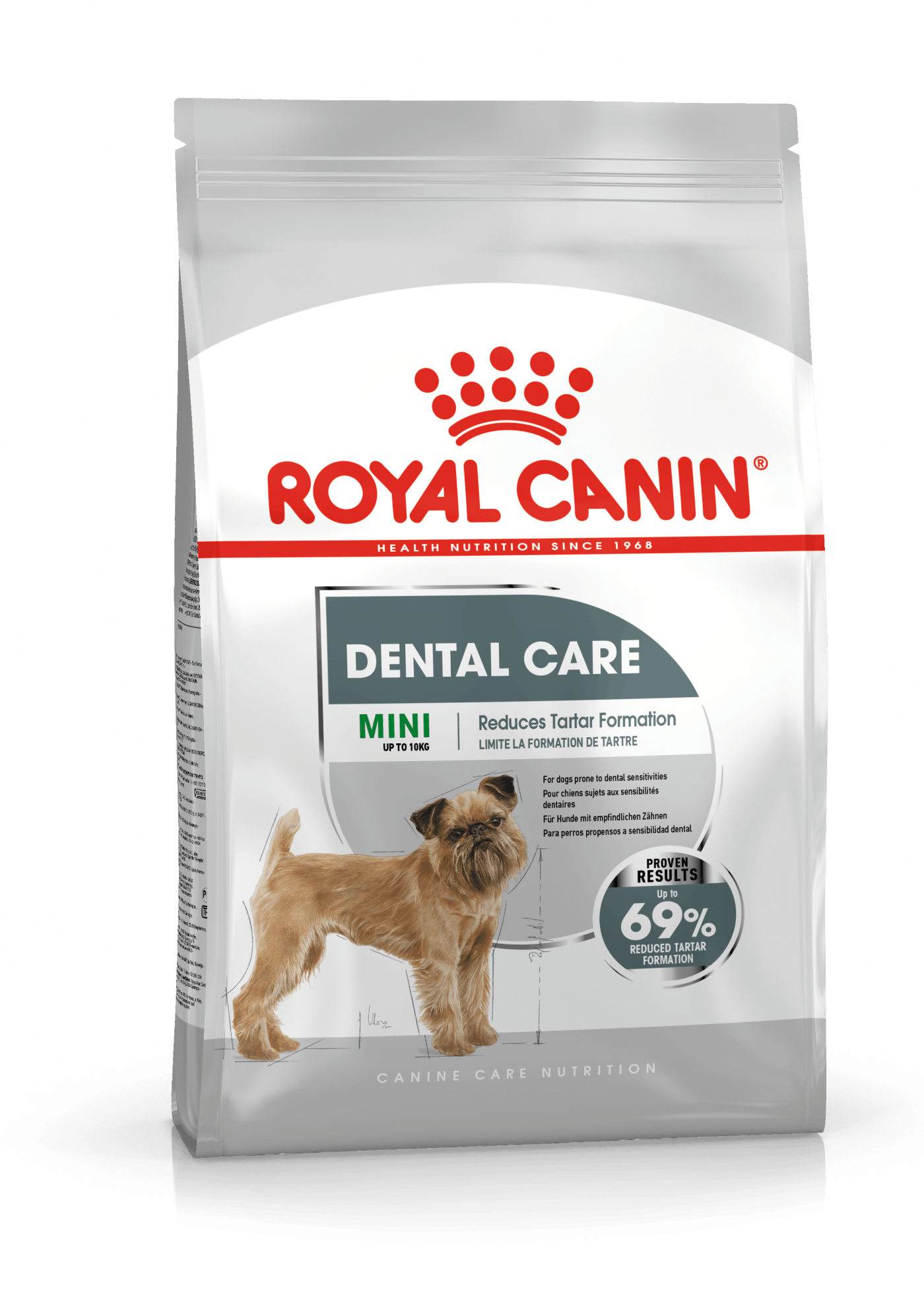 Se Royal Canin Mini Dental Care. Adult. Op til 10kg hund. hos Alttilhundogkat.dk