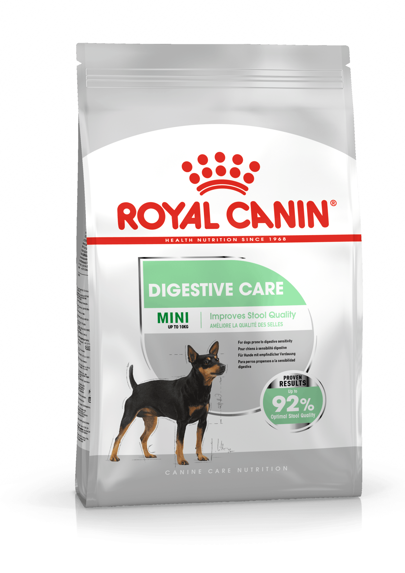 Se Royal Canin Mini Digestive Care. Adult (1-10 kg) over 10 måneder med følsom fordøjelse. hos Alttilhundogkat.dk