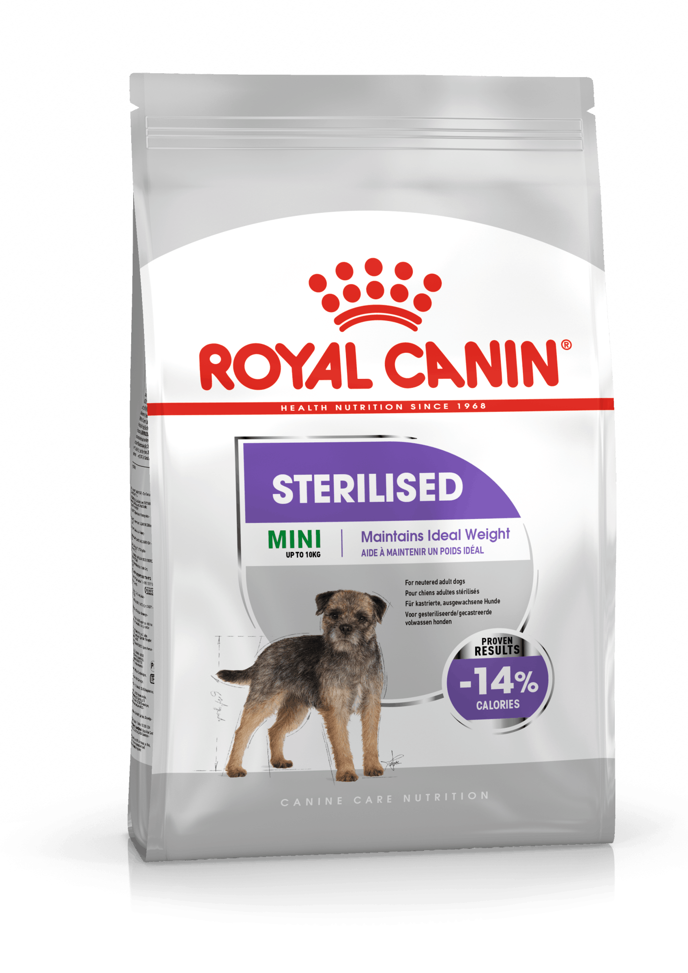 Billede af Royal Canin Mini Sterilised Adult. Til Steriliserede/kastrerede hunde. Over 10 måneder