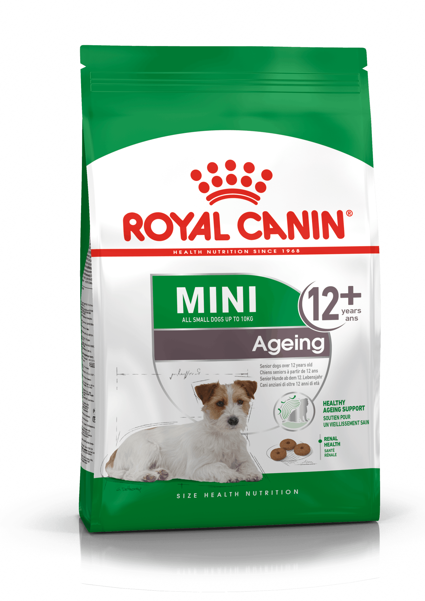 Se Royal Canin Mini Ageing +12. Til hunde over 12 år hos Alttilhundogkat.dk