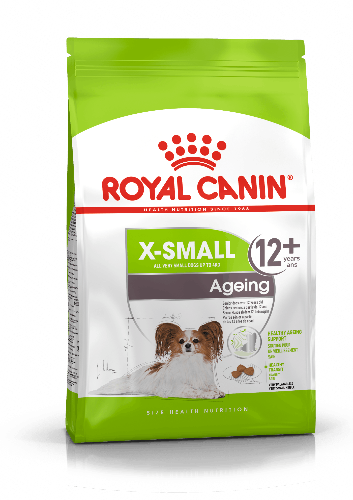 Se Royal Canin XSmall Ageing +12. Til seniorhunde over 12 år. (1,5kg) hos Alttilhundogkat.dk