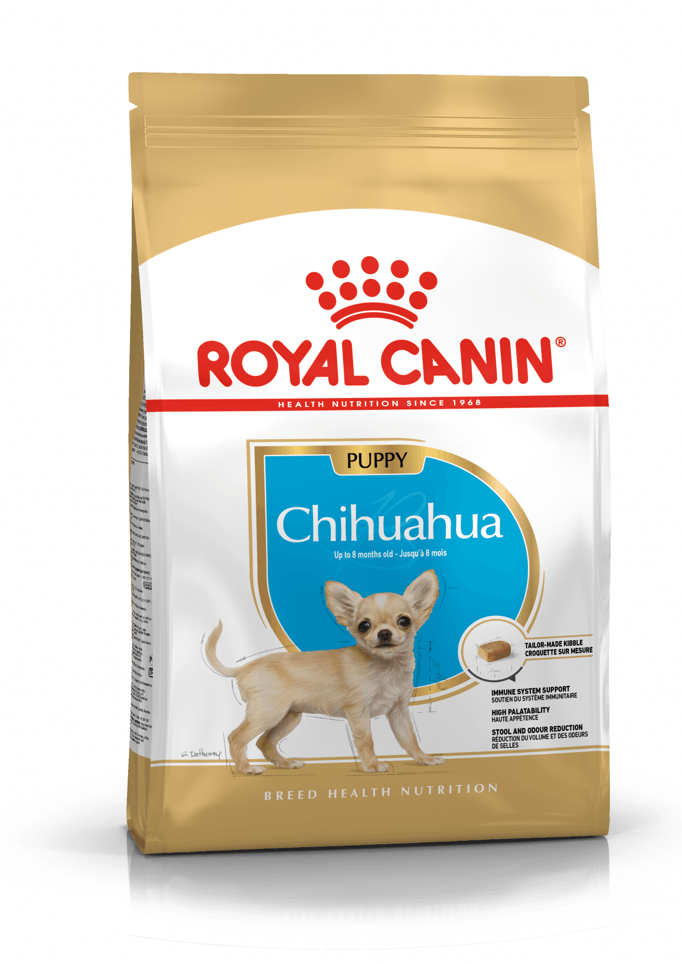 Billede af Royal Canin Chihuahua Puppy - op til 8 måneder. 1,5kg hos Alttilhundogkat.dk