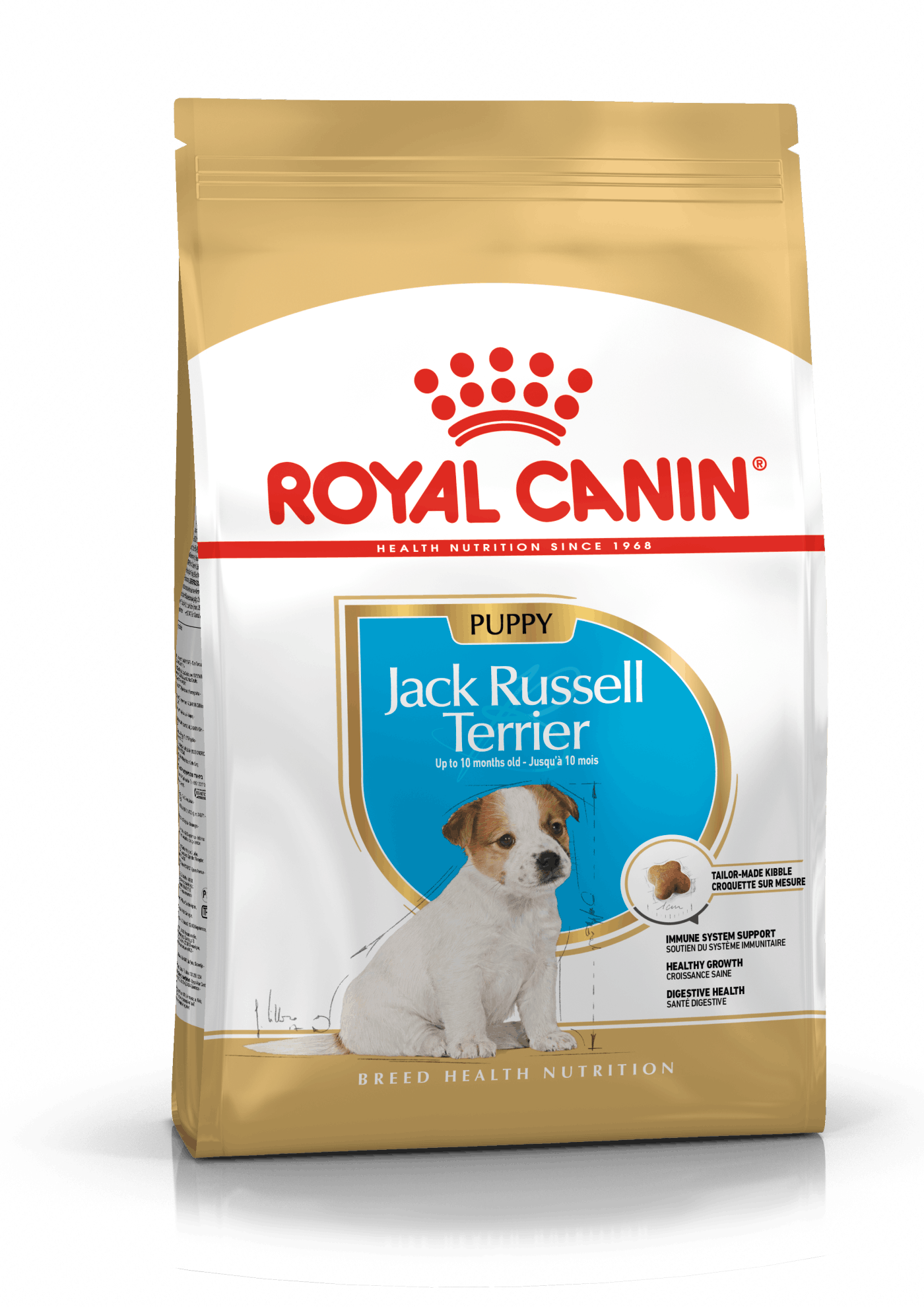 Se Royal Canin Jack Russell Puppy - op til 10 måneder hos Alttilhundogkat.dk