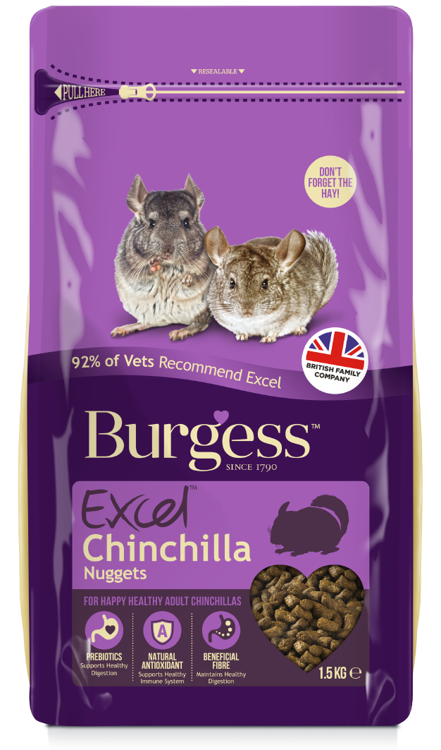 Burgess Excel Chinchilla 1,5kg