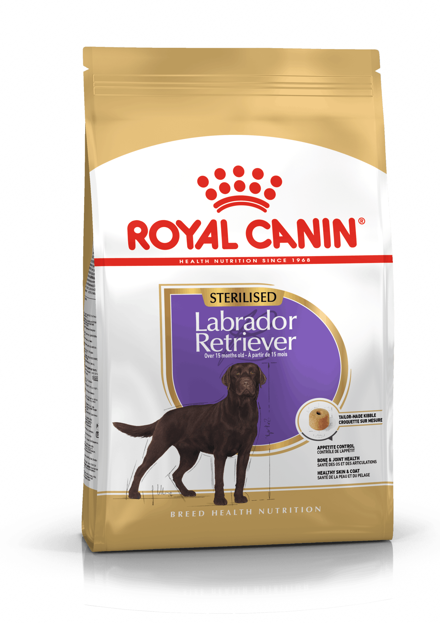 Billede af Royal Canin Labrador Retriever Sterilised Adult - Til steriliserede hunde over 15 måneder. hund. (12 kg)